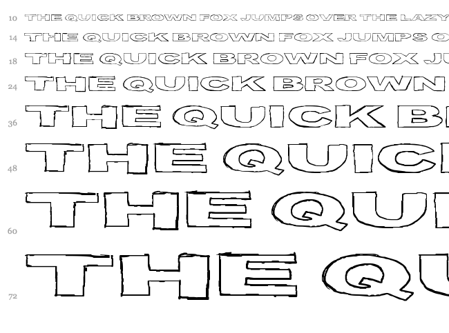 Birds Requiem font waterfall